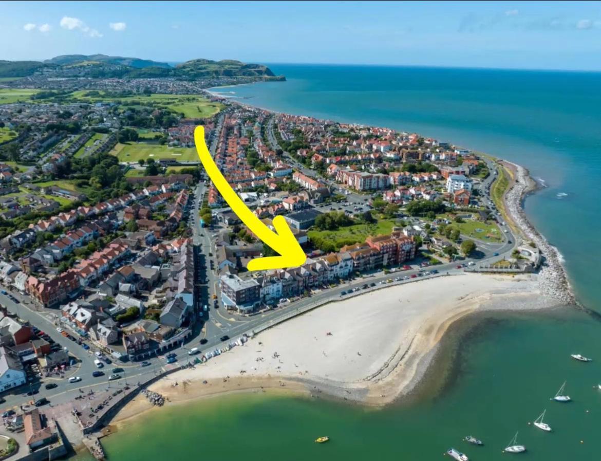 Stunning 2 Bedroom Ground Floor Sea View Apartment Rhôs-on-Sea Zewnętrze zdjęcie